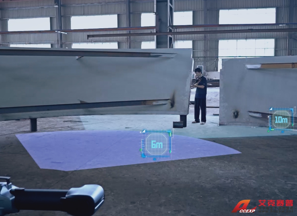 廣闊的三維掃描范圍 廣闊的三維掃描范圍