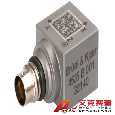 HBK 4535-B-001型  通用三軸CCLD加速度計，TEDS，98mV/g，不含電纜