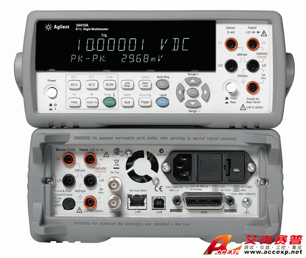 Agilent 34410A 六位半數字萬用表