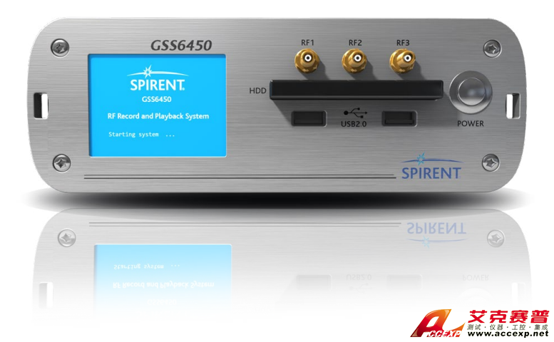 GNSS RF記錄與回放系統GSS6450