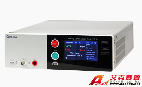 圖5 Chroma 11210電池芯絕緣測(cè)試儀
