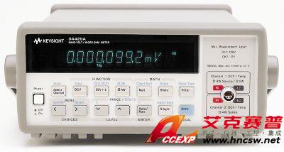 keysight是德 EU34420A 微歐表，7位半